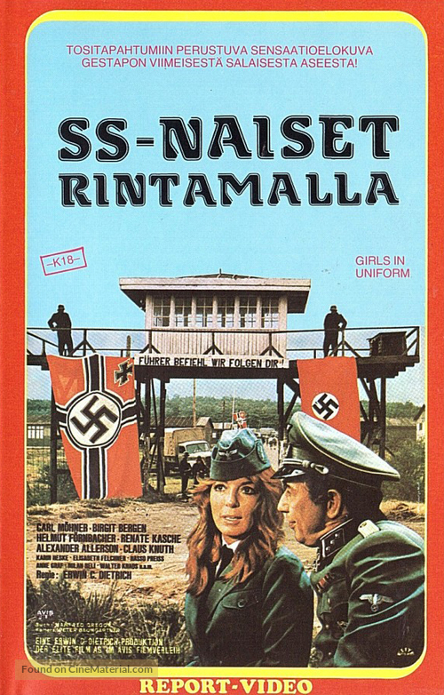 Eine Armee Gretchen - Finnish VHS movie cover