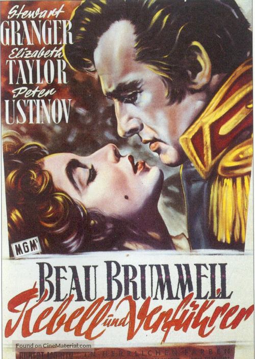 Beau Brummell - German Movie Poster