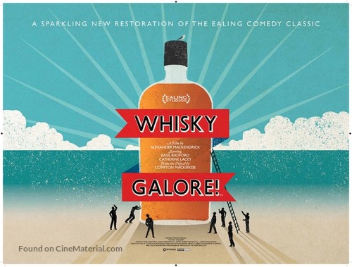 Whisky Galore! - British Re-release movie poster