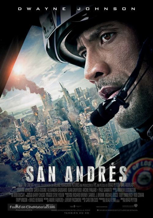 San Andreas - Spanish Movie Poster