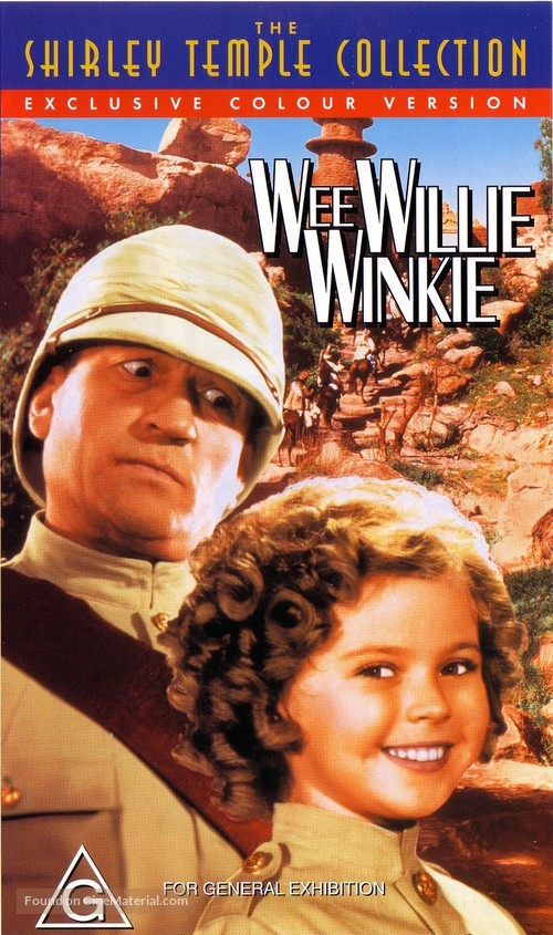 Wee Willie Winkie 1937 Australian Vhs Movie Cover