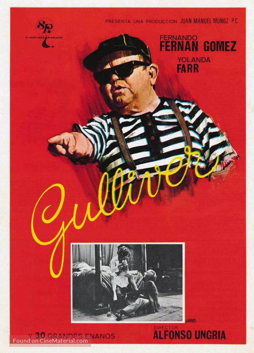 Gulliver - Spanish Movie Poster