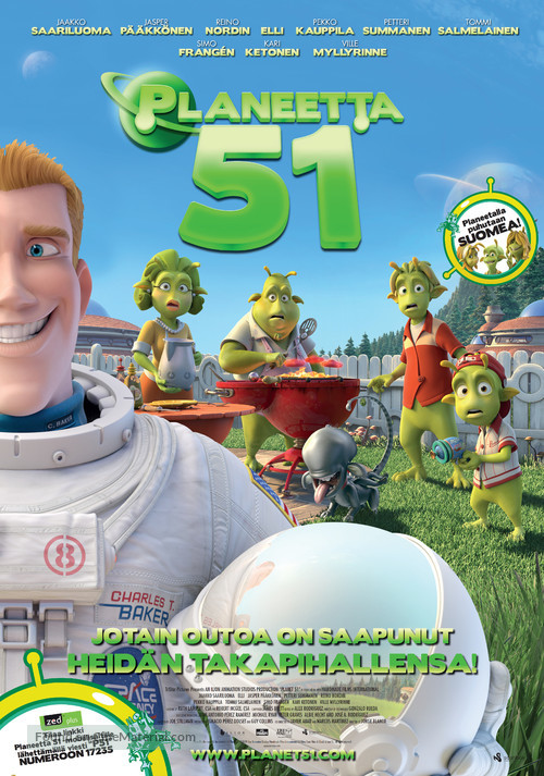 Planet 51 - Finnish Movie Poster