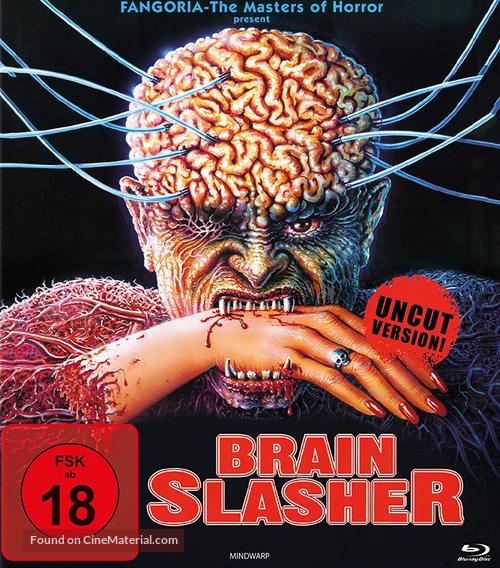Mindwarp - German Blu-Ray movie cover