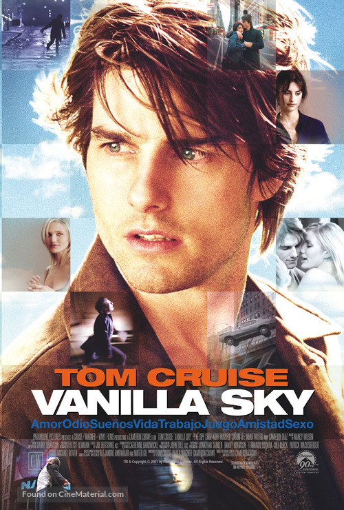 Vanilla Sky - Spanish Movie Poster