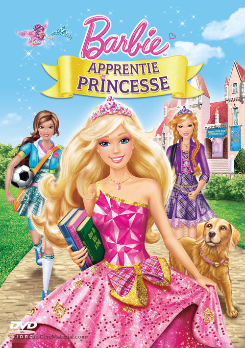 Barbie: Princess Charm School - French DVD movie cover