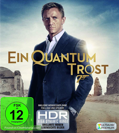 Quantum of Solace - German Movie Cover