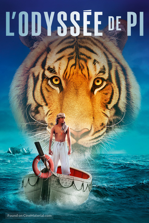 Life of Pi - French DVD movie cover