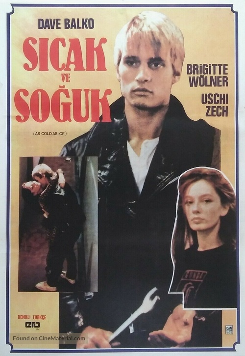 Kalt wie Eis - Turkish Movie Poster