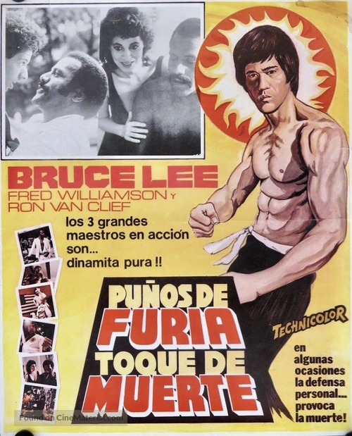Fist of Fear, Touch of Death - Mexican Movie Poster