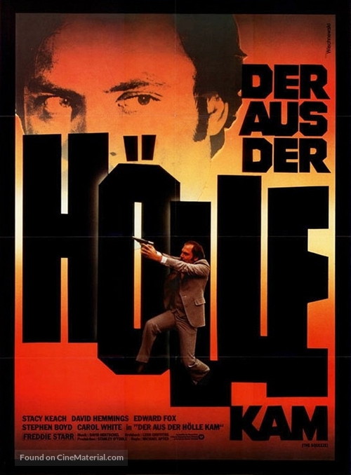 The Squeeze - German Movie Poster