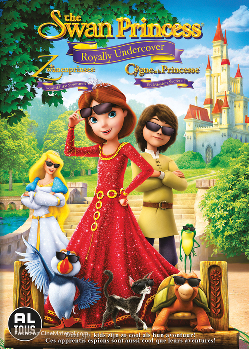 The Swan Princess: Royally Undercover - Dutch DVD movie cover