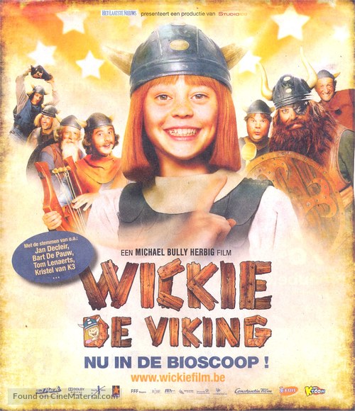 Wickie und die starken M&auml;nner - Belgian Movie Poster