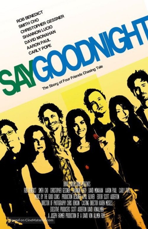 Say Goodnight - poster