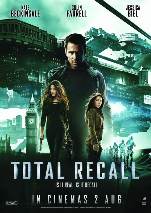 Total Recall - Singaporean Movie Poster