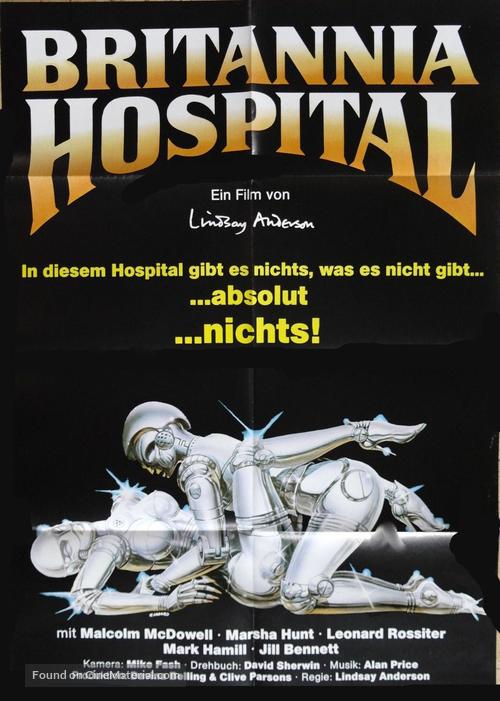 Britannia Hospital - German Movie Poster