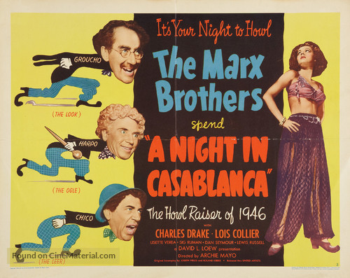 A Night in Casablanca - Movie Poster