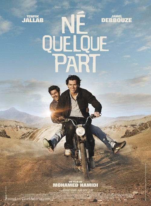 N&eacute; quelque part - French Movie Poster
