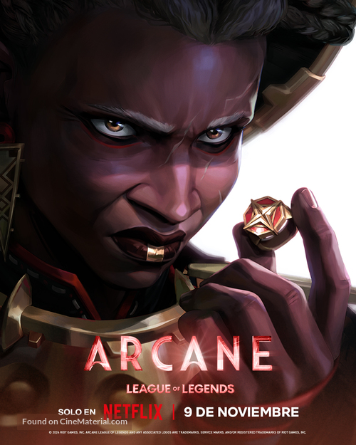 &quot;Arcane: League of Legends&quot; - Spanish Movie Poster