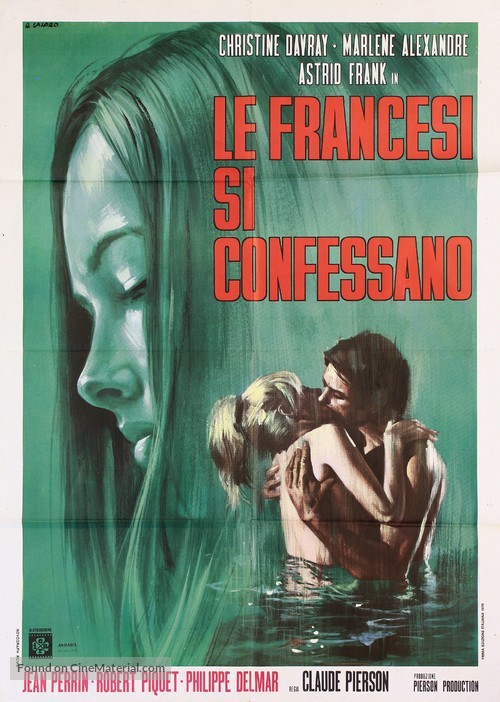 &Agrave; propos de la femme - Italian Movie Poster