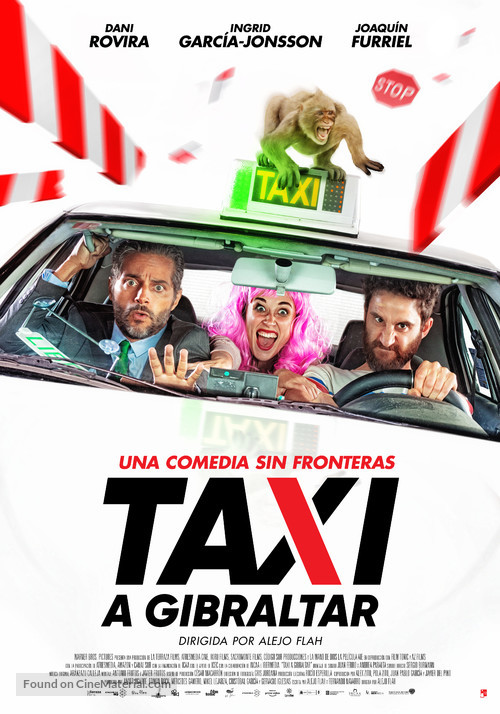 Taxi a Gibraltar - Spanish Movie Poster