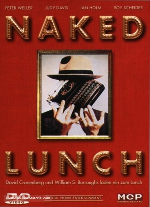 Naked Lunch - Polish DVD movie cover
