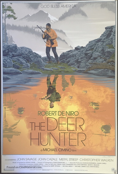 The Deer Hunter - Belgian poster