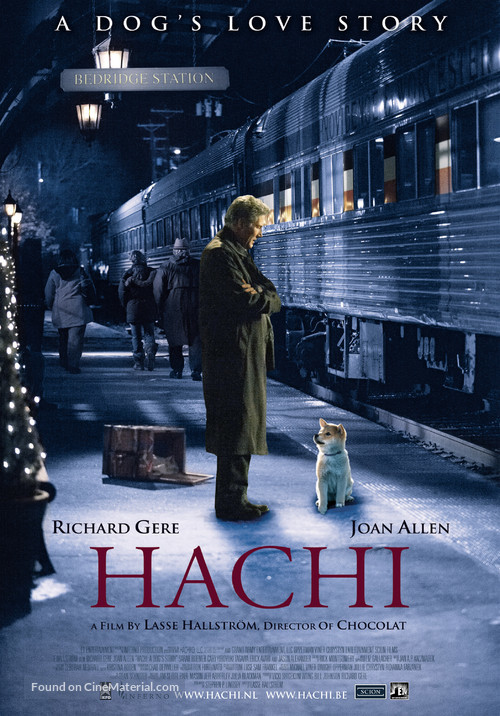 Hachi: A Dog&#039;s Tale - Dutch Movie Poster