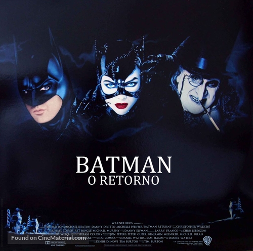 Batman Returns - Brazilian Movie Poster