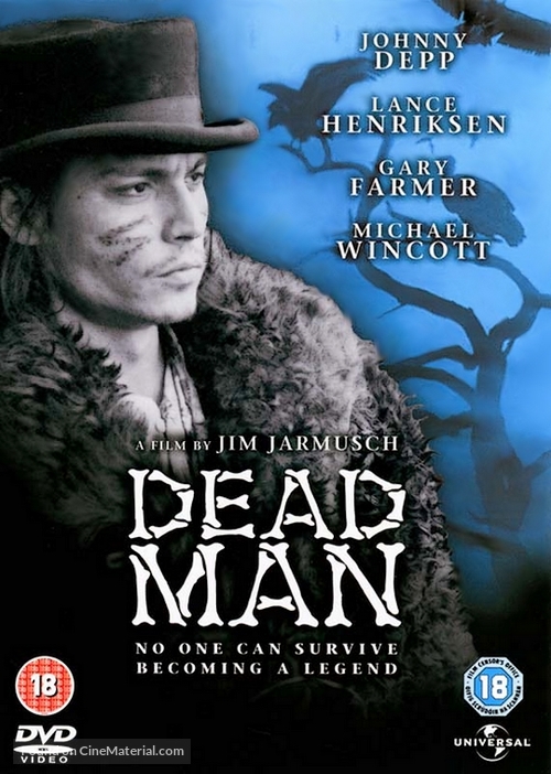 Dead Man - British DVD movie cover
