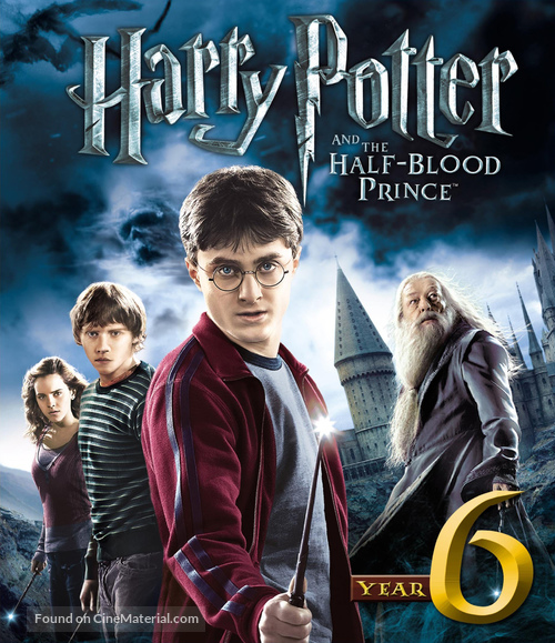 Harry Potter and the Half-Blood Prince - Japanese Blu-Ray movie cover