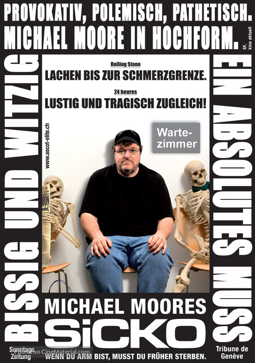 Sicko - Swiss Movie Poster
