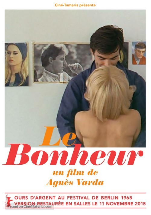 Le bonheur - French Re-release movie poster