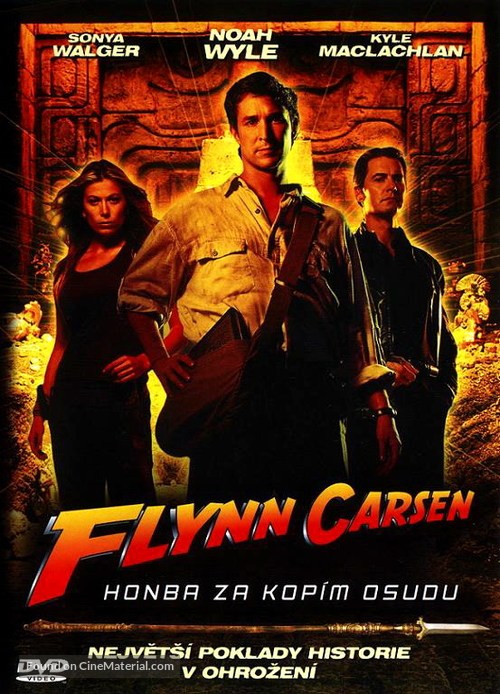 The Librarian: Quest for the Spear - Czech DVD movie cover