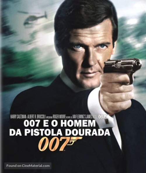The Man With The Golden Gun - Portuguese Blu-Ray movie cover