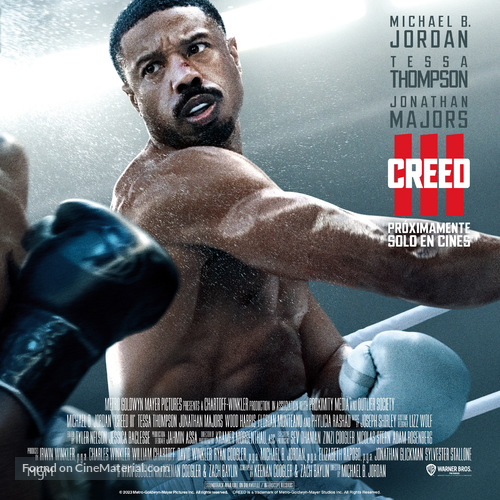 Creed III - Argentinian Movie Poster