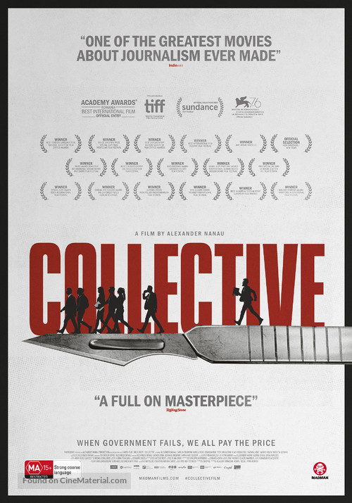 Colectiv - Australian Movie Poster
