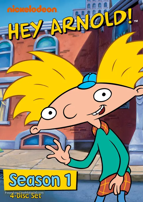 &quot;Hey Arnold!&quot; - DVD movie cover