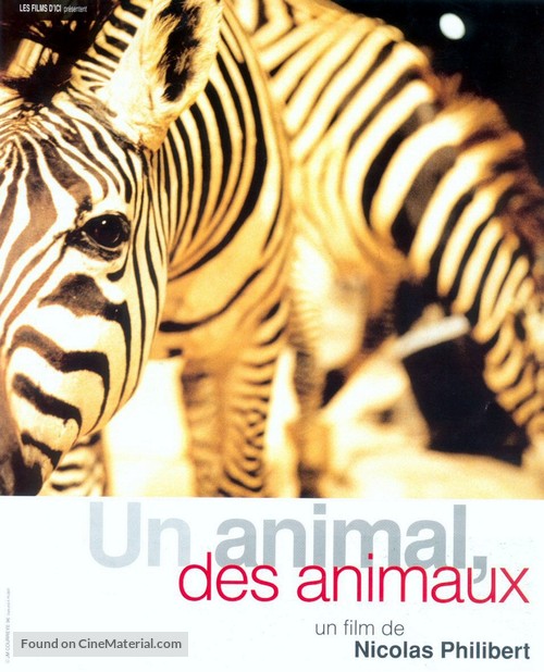 Un animal, des animaux - French Movie Poster