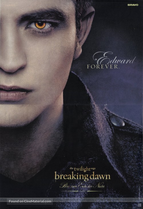 The Twilight Saga: Breaking Dawn - Part 2 - German Movie Poster