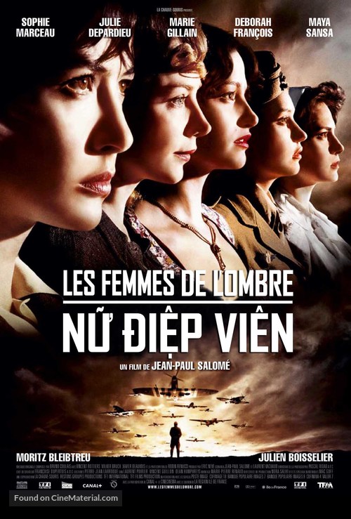 Les femmes de l&#039;ombre - Vietnamese Movie Poster