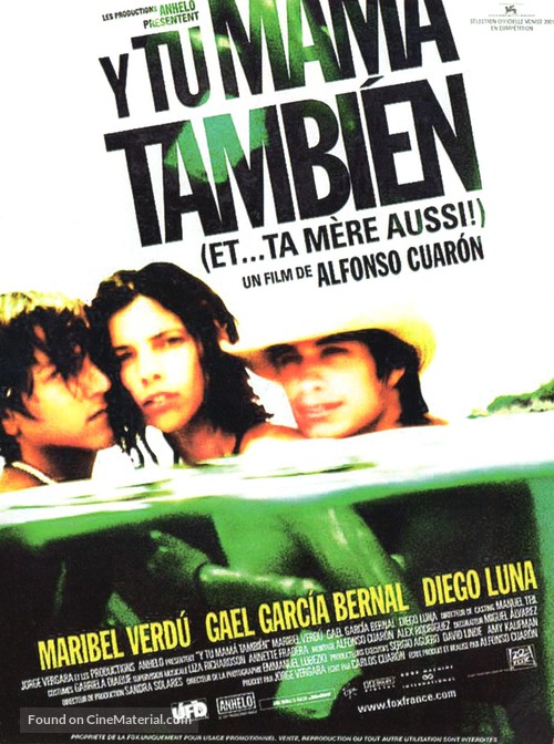 Y Tu Mama Tambien - French Movie Poster