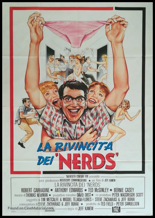 Revenge of the Nerds - Italian Movie Poster