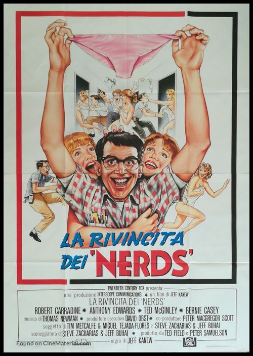 Revenge of the Nerds - Italian Movie Poster