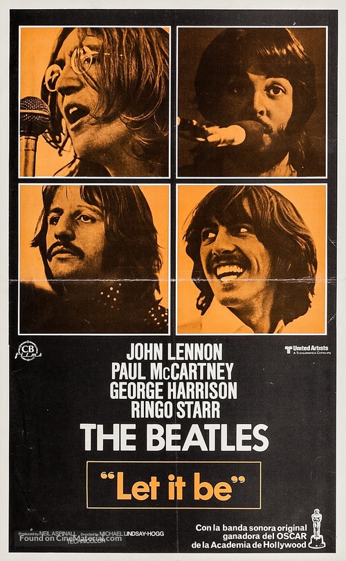 Let It Be - Spanish Movie Poster
