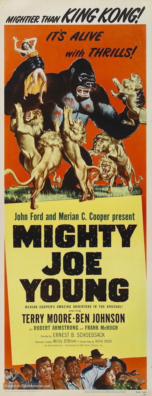 Mighty Joe Young - Movie Poster