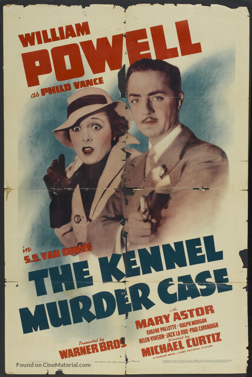The Kennel Murder Case - Re-release movie poster