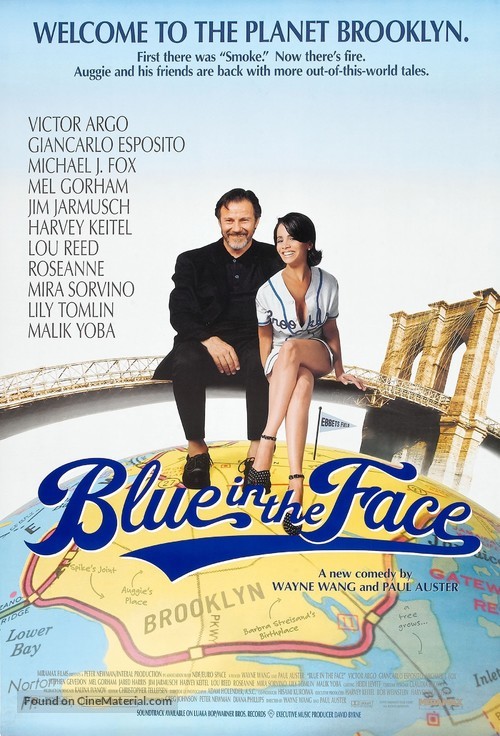 Blue in the Face - Movie Poster