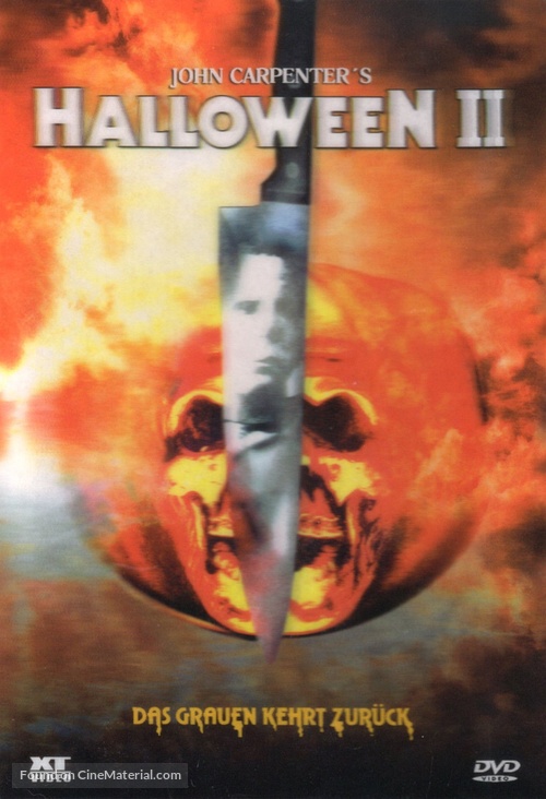 Halloween II - Austrian DVD movie cover