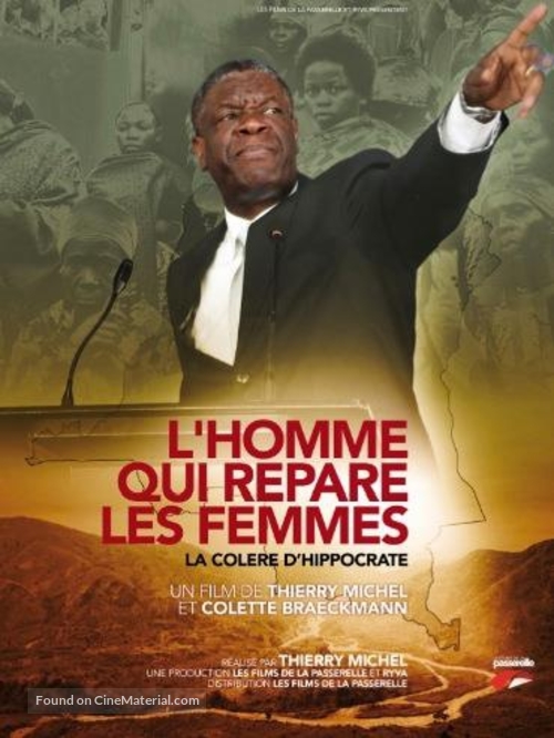 L&#039;homme qui r&eacute;pare les femmes: la col&egrave;re d&#039;Hippocrate - Belgian Movie Poster